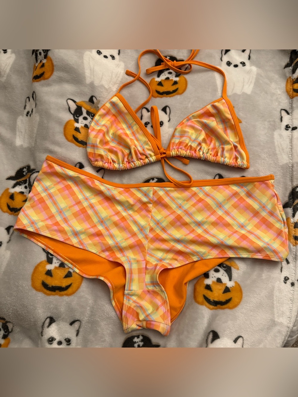 Boy-short Bikini Set